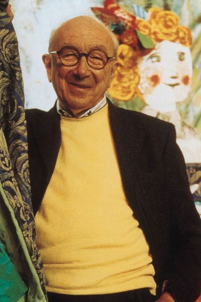 Emanuele Luzzati portrait