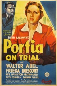Portia on Trial poster