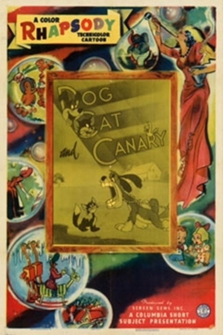 Dog, Cat and Canary poster